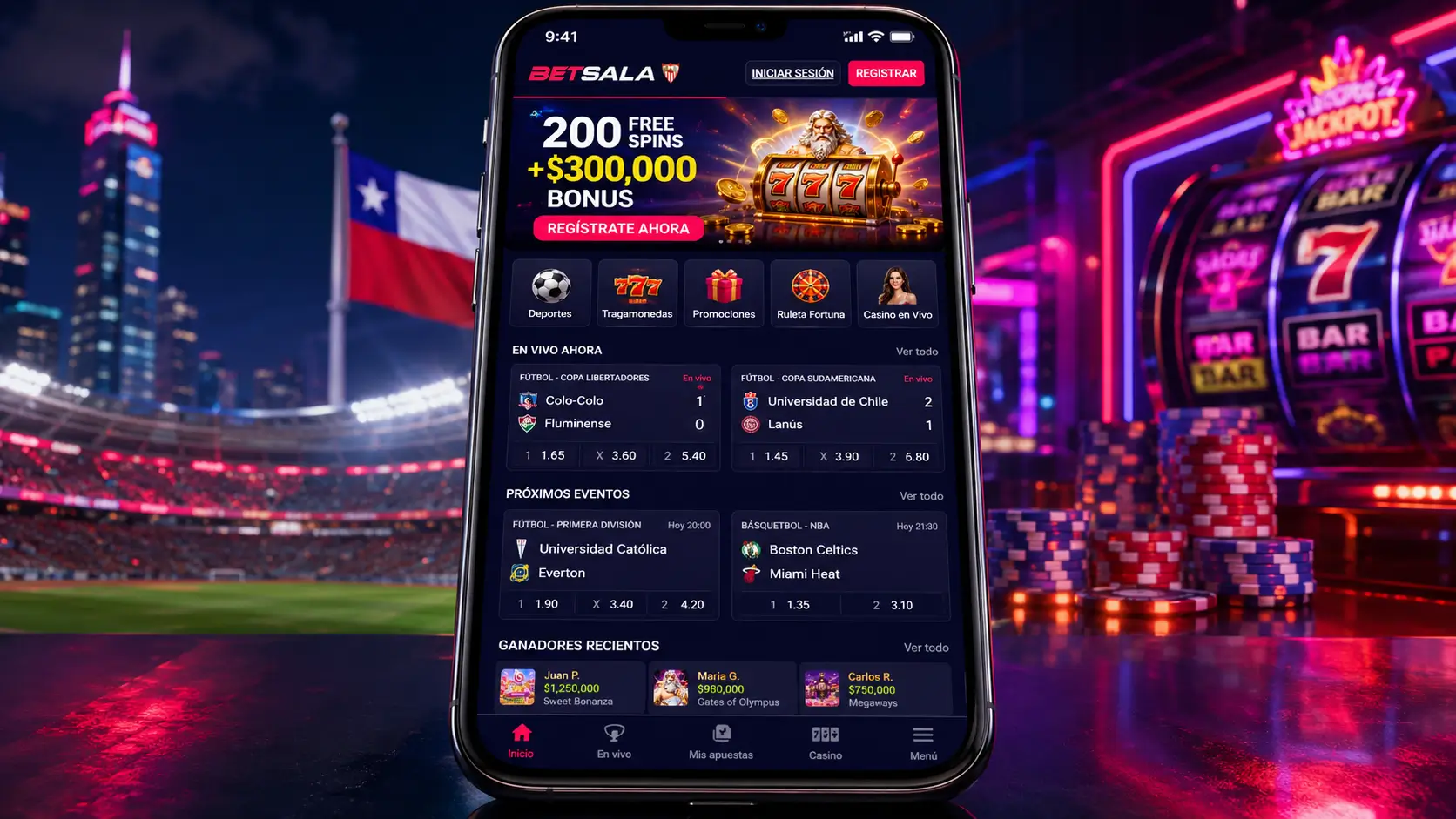 Descarga de la app