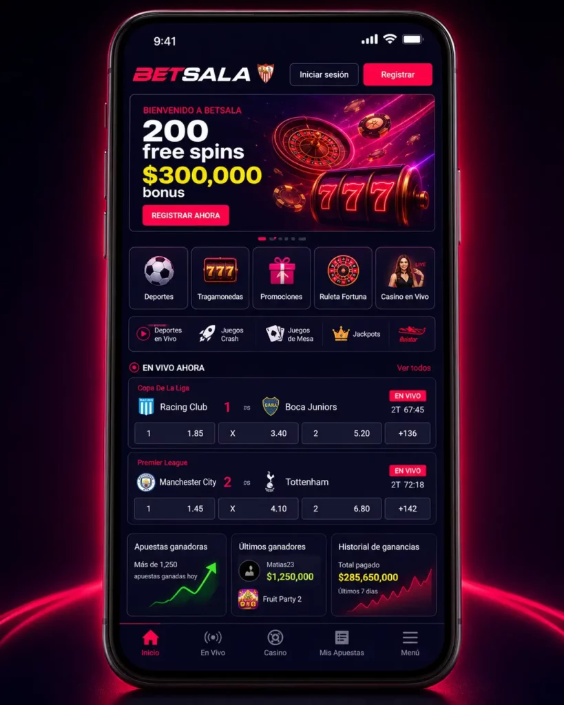 Betsala Mobile Bonus