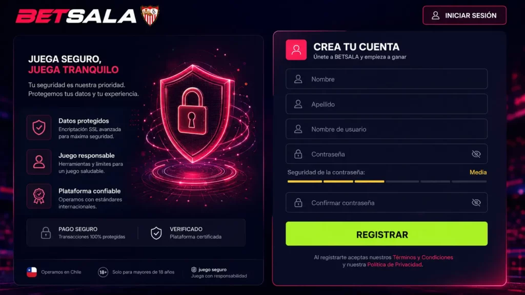 Login Betsala